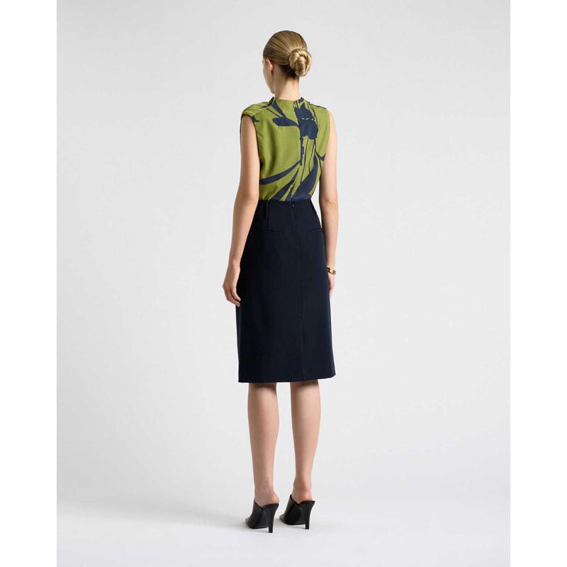 Cue Stretch Suiting Pencil Skirt image number 1